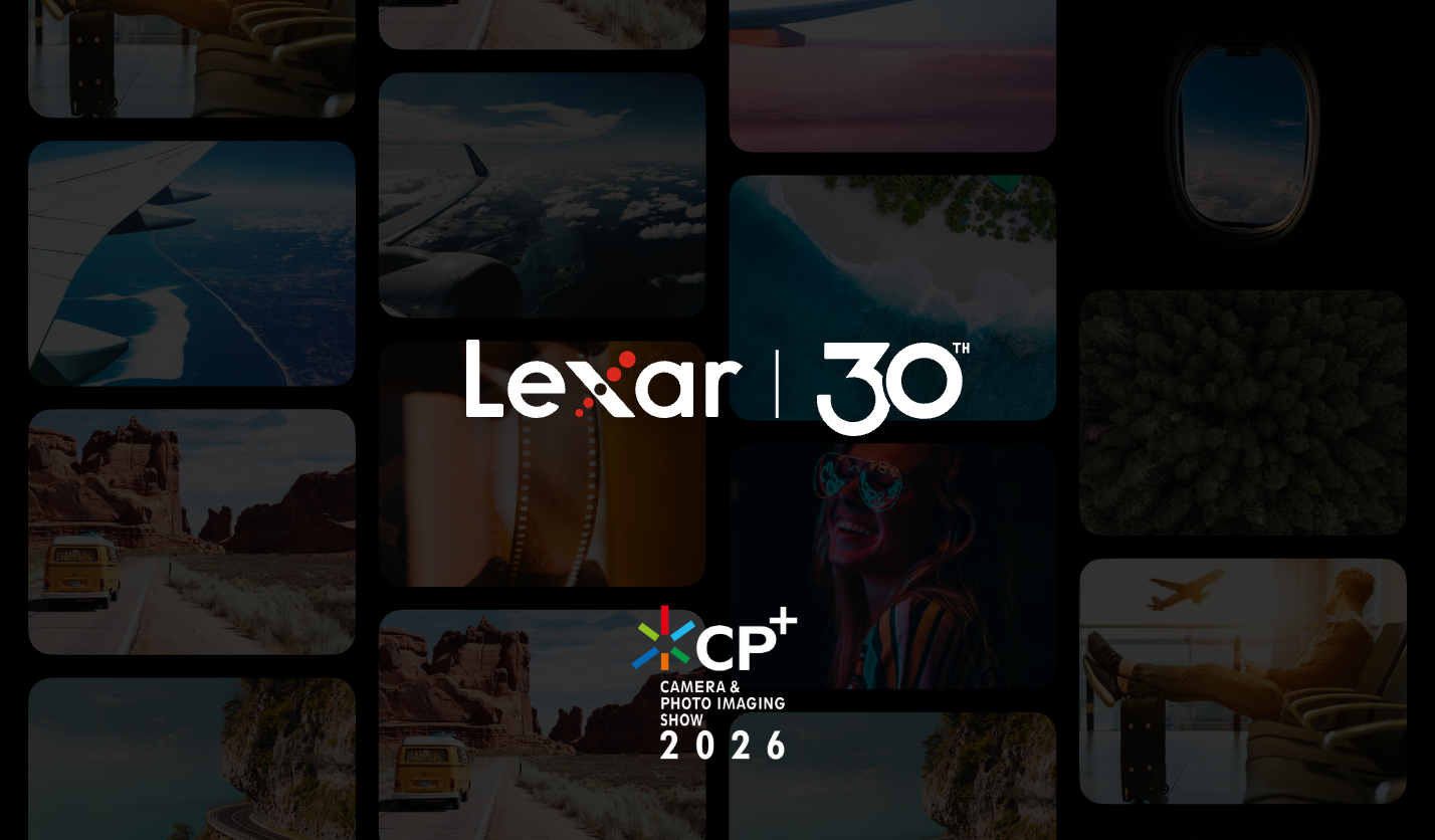 Lexar at CP+ 2026 campaign visual